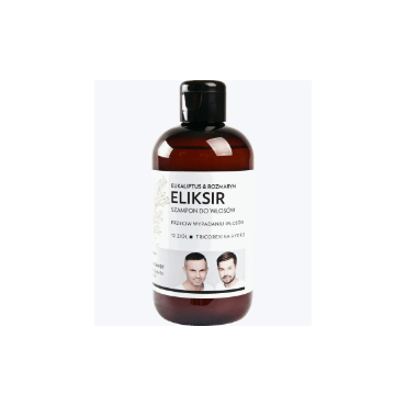 WIERZBICKI & SCHMIDT -  WIERZBICKI & SCHMIDT Eliksir myjący Eukaliptus&Rozmaryn szampon przeciw wypadaniu włosów